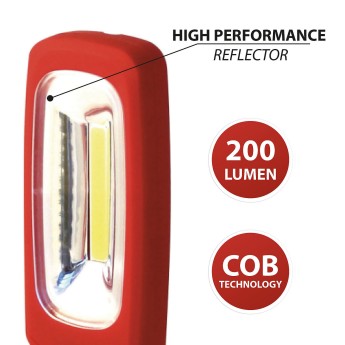 COB LED work light with magnet and hook 2