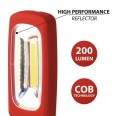 Lampe de travail LED COB avec aimant et crochet