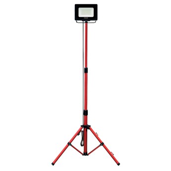 WAINGRO + TRIPOD: 50W SMD LED floodlight IP65, black...