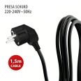 Luz de trabajo LED SMD de 20 W, IP65, con soporte y cable de 1,5 m