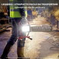 Luz de trabajo LED SMD de 20 W, IP65, con soporte y cable de 1,5 m