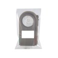 Torcia 3 LED con filtri colorati e pulsante morse. In plastica, nero.