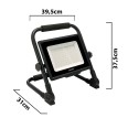 WAINGRO 100W : Projecteur de travail LED SMD 100 W avec support de fixation au sol et câble de 3 m