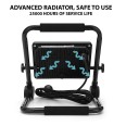 WAINGRO 100W : Projecteur de travail LED SMD 100 W avec support de fixation au sol et câble de 3 m