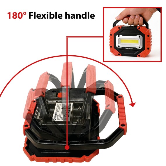 ODYSSEY: COB-Arbeitsleuchte mit 900 Lumen. 4...