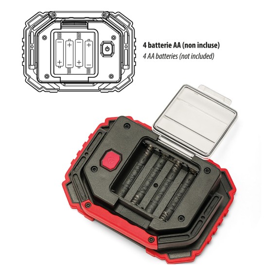 ODYSSEY: COB-Arbeitsleuchte mit 900 Lumen. 4...