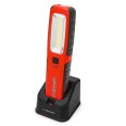 FONZIE: 500 Lumen Arbeitsleuchte mit Ladestation. LED + UV + Taschenlampe.
