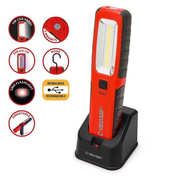 FONZIE: 500 Lumen Arbeitsleuchte mit...