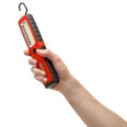 FONZIE: 500 Lumen Arbeitsleuchte mit Ladestation. LED + UV + Taschenlampe.