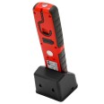 FONZIE: 500 Lumen Arbeitsleuchte mit Ladestation. LED + UV + Taschenlampe.