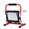 WAINGRO 50W: 50W SMD LED work light with ground bracket and 2m cable. IP65. Red