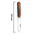 Coltello multifunzione 15 in 1. Arancione