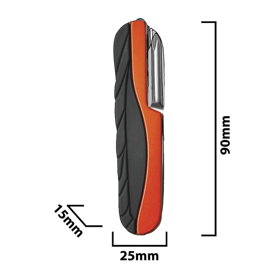 Coltello multifunzione 15 in 1. Arancione