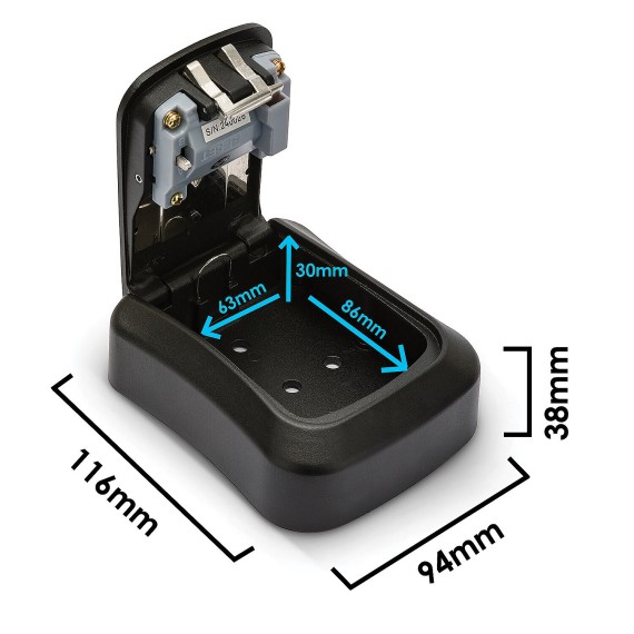 Key safe. Medium model with code protection....
