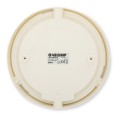 BIGBOB : Applique murale ronde de 22 cm en plastique et verre, culot E27 max 60 W - Blanc