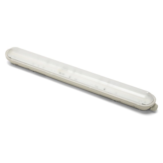 ECOPOWER : Plafonnier LED étanche, 60 cm, 2730...