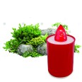 Lumino Elettrico a Led 9 cm, Durata 90gg, rosso con Luce fissa rossa