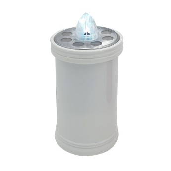 15.2cm LED Electric Tealight, 120-day lifespan, white...