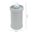 Lumino Elettrico a Led 15,2cm, Durata 120gg, bianco con Luce fissa bianca