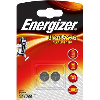 ENERGIZER blister Pack of 2 LR44 alkaline batteries