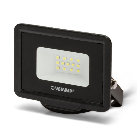PADLIGHT5, 10-W-SMD-LED-Flutlicht IP65, Schwarz...