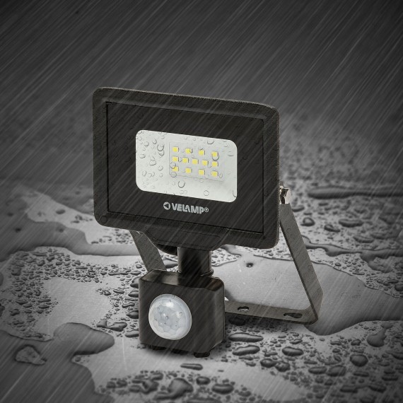 PADLIGHT5, proiettore LED SMD 10W IP44, nero...
