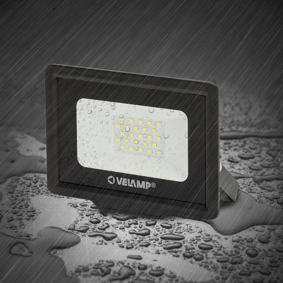 PADLIGHT5, proiettore LED SMD 20W IP65, nero 4000K