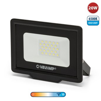 PADLIGHT5, 20-W-SMD-LED-Flutlicht IP65, Schwarz 6500 K 2