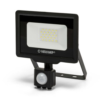 PADLIGHT5, 20-W-SMD-LED-Flutlicht IP44, Schwarz 4000 K....