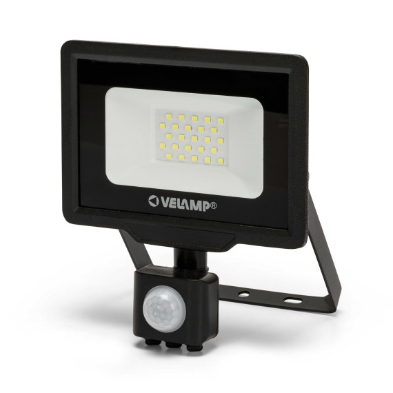 PADLIGHT5, 20-W-SMD-LED-Flutlicht IP44, Schwarz...