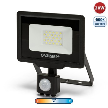 PADLIGHT5, 20-W-SMD-LED-Flutlicht IP44, Schwarz 4000 K.... 2