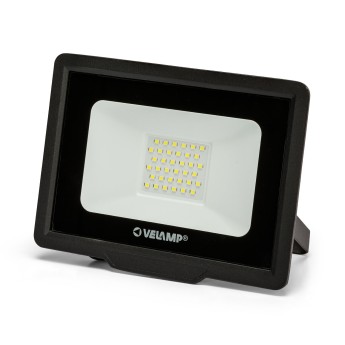 PADLIGHT5, proiettore LED SMD 30W IP65, nero 6500K