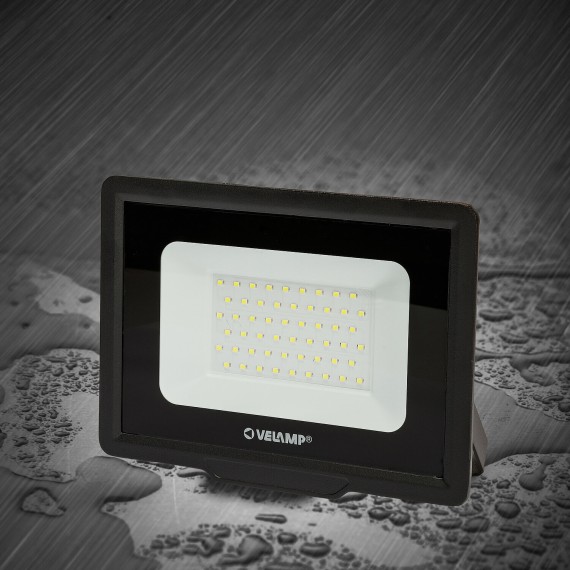 PADLIGHT5, proiettore LED SMD 50W IP65, nero 4000K