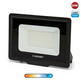 PADLIGHT5, 50-W-SMD-LED-Flutlicht IP65, Schwarz 6500 K 2