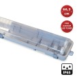 IP65-Deckenleuchte nur für 2 x 18-W-LED-Röhren