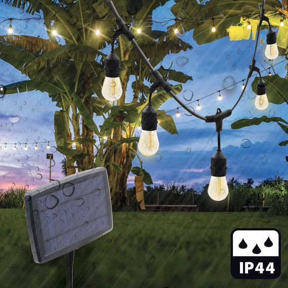 CASSIOPEA: Catenaria IP44 a carica solare, 8...