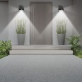 COLOMBA: 4W (500lm) solar-powered LED wall light with motion sensor