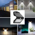 COLOMBA: 4W (500lm) solar-powered LED wall light with motion sensor