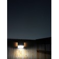 COLOMBA: 4W (500lm) solar-powered LED wall light with motion sensor