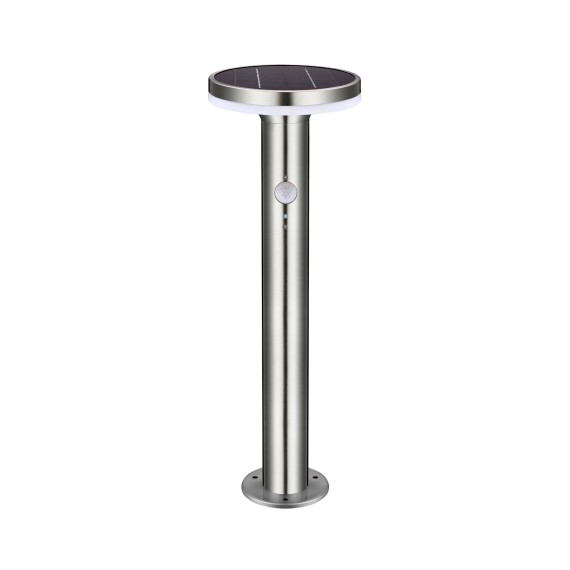 DEVILS TOWER: 600-lumen solar LED floor lamp....
