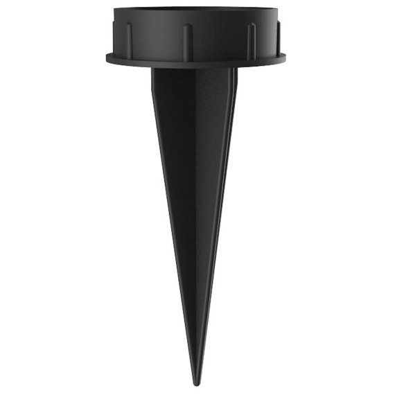 600 lumen solar floor lamp with motion detector