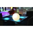 SOLAR NOVA XL: Bola LED RGB de 30 cm alimentada por energía solar. Control remoto.
