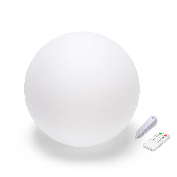 Lámpara esférica LED RGB de 40 cm con energía...