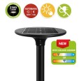 Lampadaire solaire LED de 2300 lumens, IP65, sur poteau