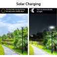 Lampadaire solaire LED de 2300 lumens, IP65, sur poteau