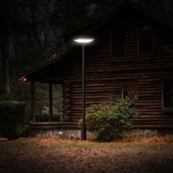 Lampadaire solaire LED de 2300 lumens, IP65,...