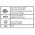 ATEX IP67 LED-Frontleuchte