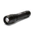PANTHER: 10W CREE LED rechargeable flashlight with zoom function.