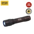 PANTHER: 10W CREE LED rechargeable flashlight with zoom function.