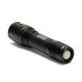 PANTHER: 10W CREE LED rechargeable flashlight with zoom function.